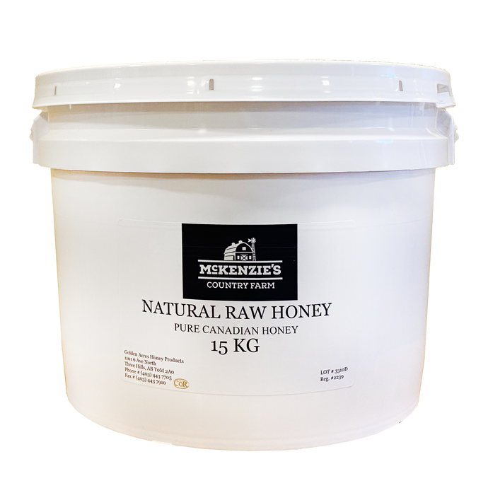 Natural Raw Honey Bulk McKenzie's Canada
