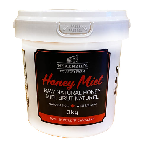 Pure Raw Honey Golden Acres Canada