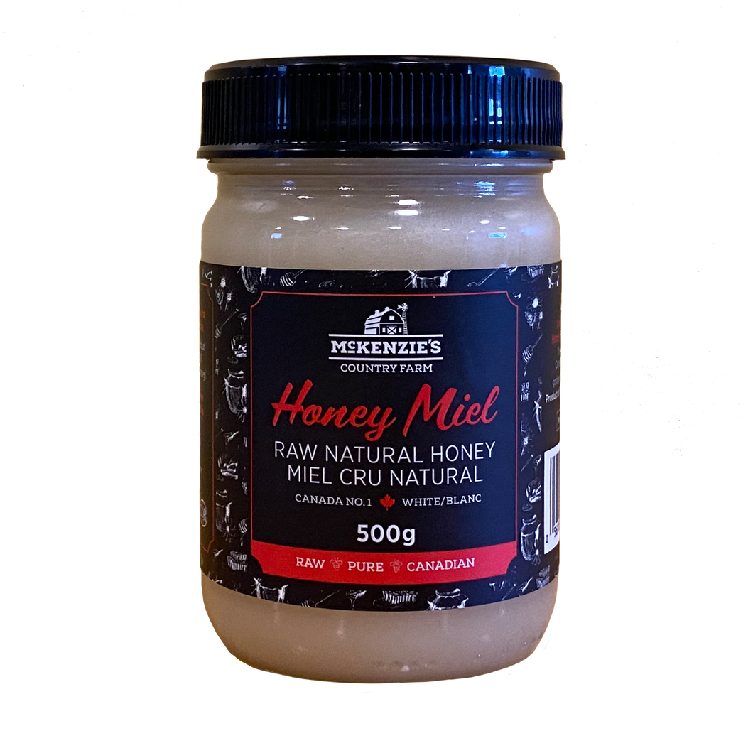 12 x 500g Natural Raw Honey
